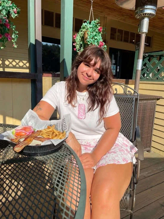 Altar’d State floral pink Mayer mini skirt - Picture 7 of 8